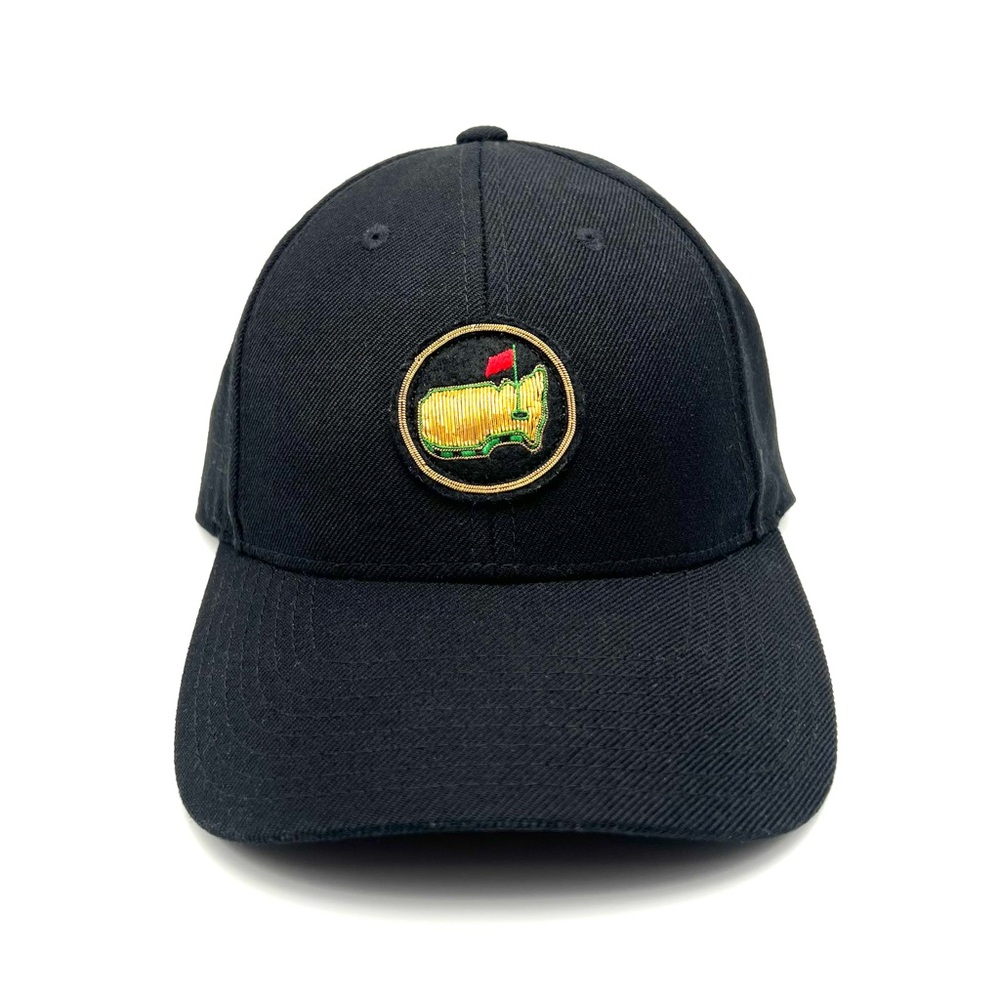 Masters leather Strap Back Flag Pin Golf American Needle Cap